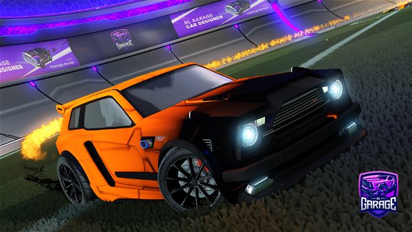 A Rocket League car design from colbsterlobster