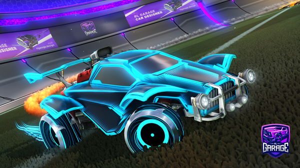 A Rocket League car design from Noganthe1st