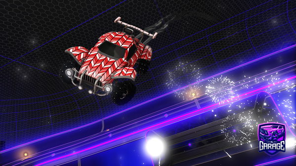 A Rocket League car design from lucas098br