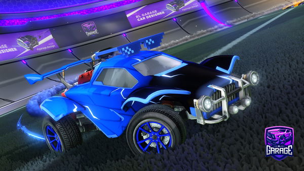 A Rocket League car design from Bucko1875