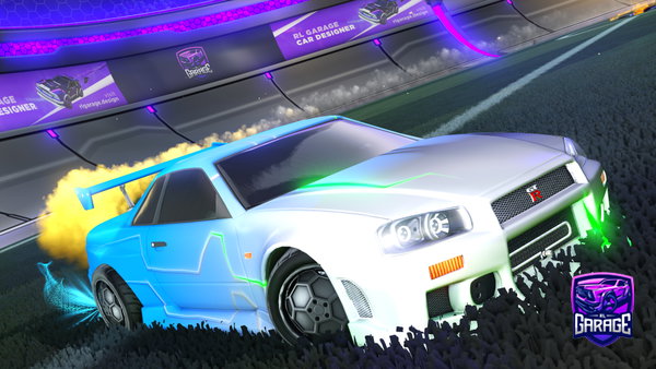 A Rocket League car design from Jeff6644