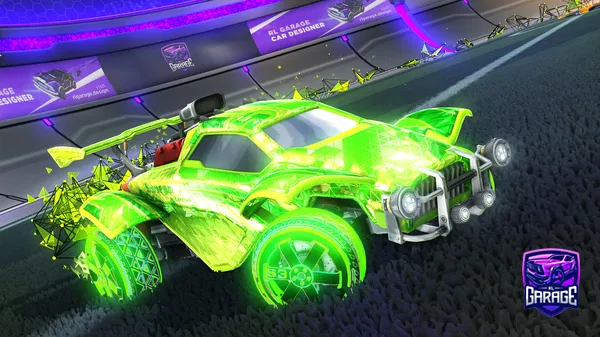 A Rocket League car design from ItsGiuze