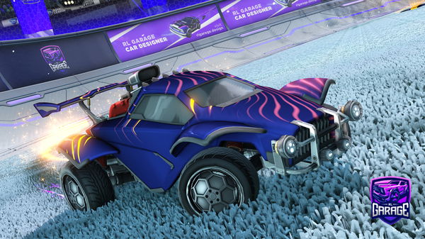 A Rocket League car design from Acrylicc_