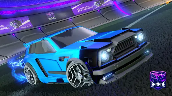 A Rocket League car design from lysbatelw