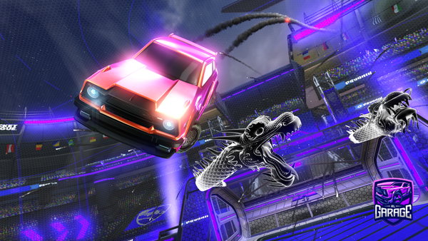 A Rocket League car design from dddddddui