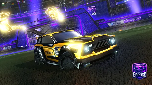 A Rocket League car design from NetfishHun