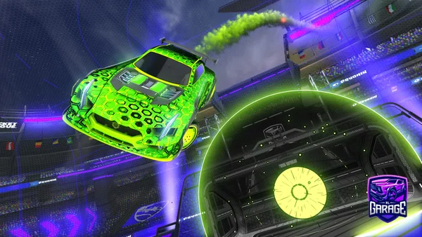 A Rocket League car design from sportcars2010