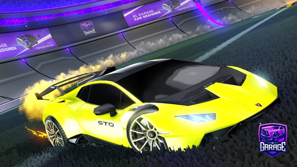 A Rocket League car design from OscarPatto