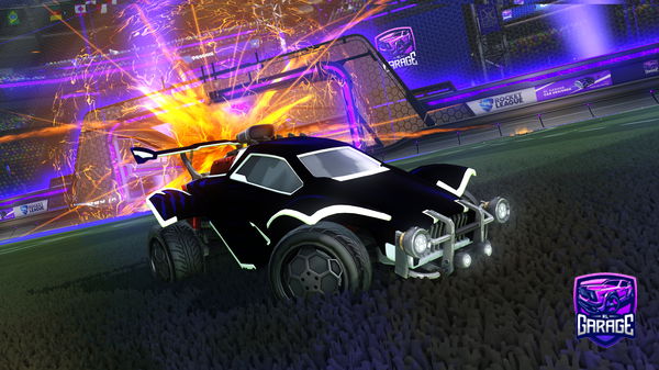 A Rocket League car design from HosteHarke