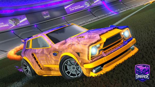 A Rocket League car design from ChiefXtreme