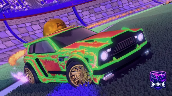 A Rocket League car design from Zeeyad-_-
