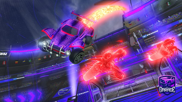 A Rocket League car design from RIPOTZFBI