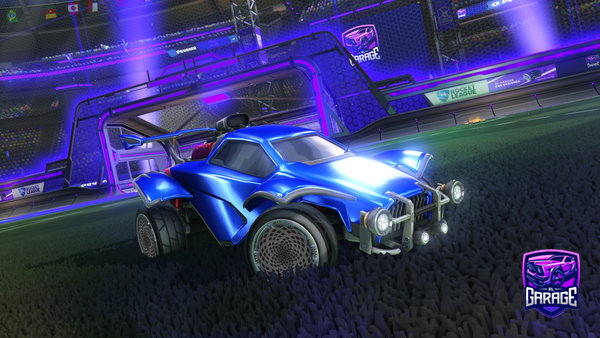 A Rocket League car design from Janrooti