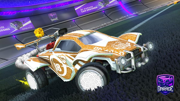 A Rocket League car design from Aftmost