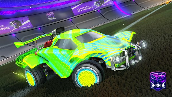 A Rocket League car design from Wicky312425