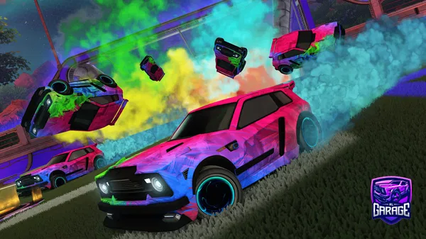 A Rocket League car design from -INTERSTELLAR-