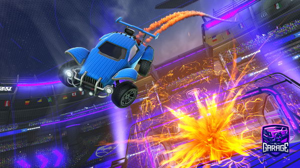 A Rocket League car design from LOL_U_DED