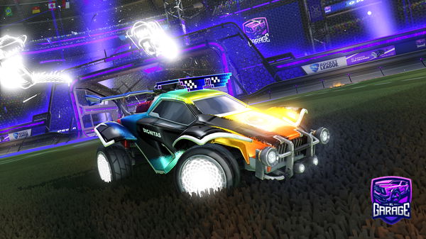 A Rocket League car design from MJPlayz243016