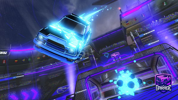 A Rocket League car design from Merc_-