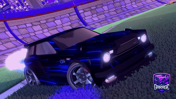 A Rocket League car design from MrBooost