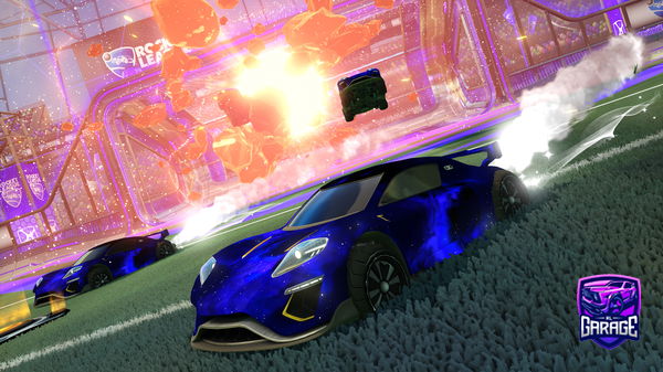 A Rocket League car design from FootlessEmu