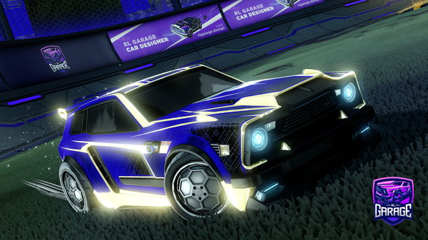 A Rocket League car design from Bimpster