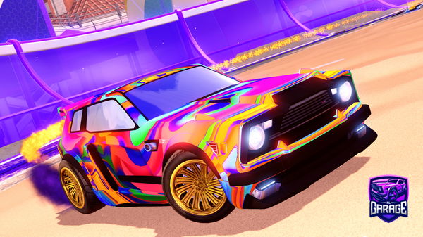 A Rocket League car design from maxencioRL