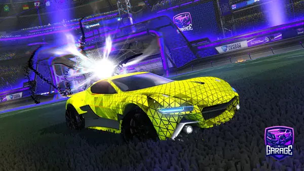 A Rocket League car design from daniracer23