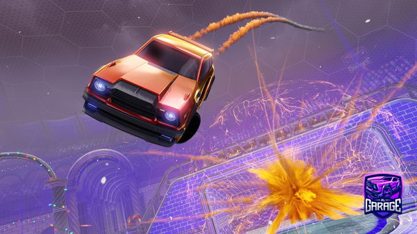 A Rocket League car design from XxrayoxX