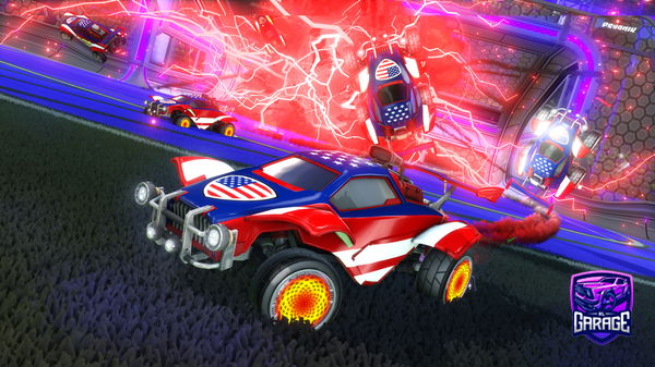 A Rocket League car design from MATATTOO