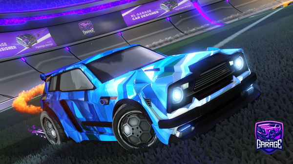 A Rocket League car design from K_A-z702