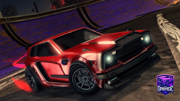 A Rocket League car design from Vanhaage