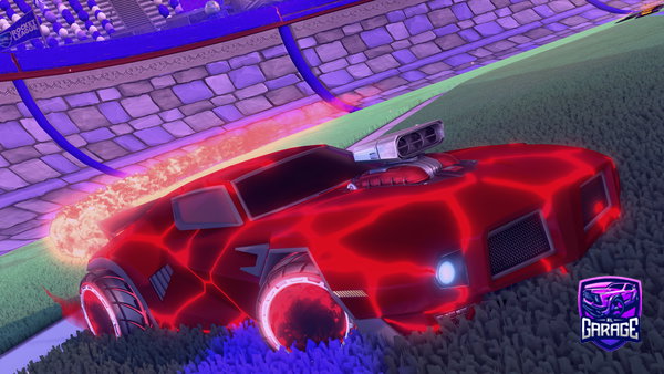 A Rocket League car design from HO2