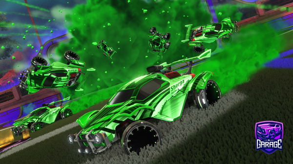 A Rocket League car design from invlisse