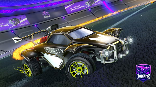 A Rocket League car design from avX_Galaxy