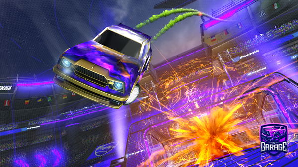 A Rocket League car design from rpavsbdu