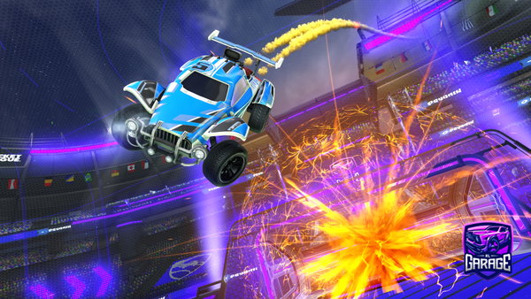 A Rocket League car design from baxou8