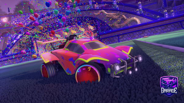 A Rocket League car design from skajp