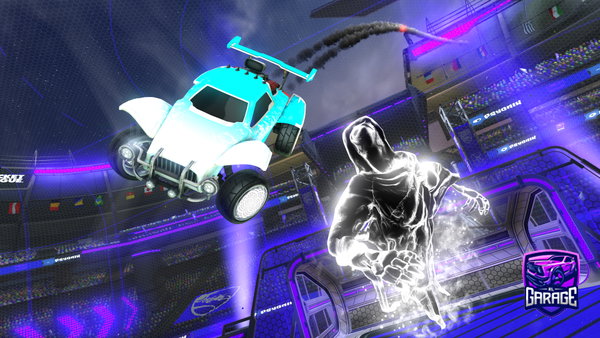 A Rocket League car design from Flickfire4