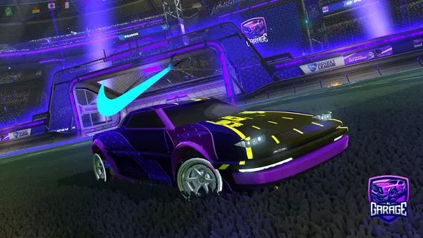 A Rocket League car design from Hr105