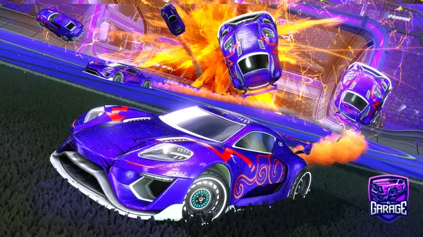 A Rocket League car design from TheGrapeBambeano