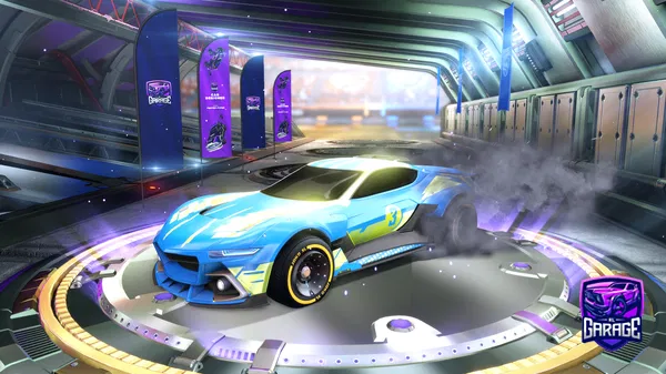 A Rocket League car design from Novyiis