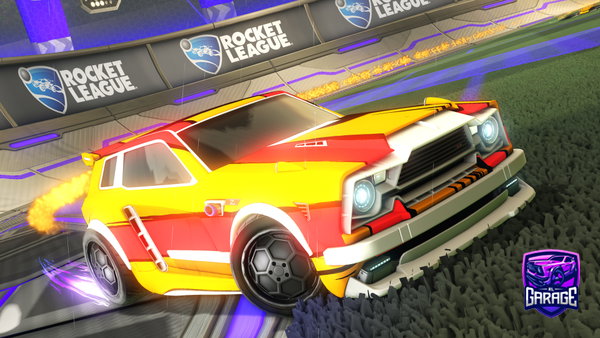 A Rocket League car design from nontope