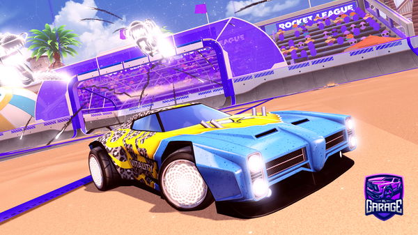 A Rocket League car design from Turbozox