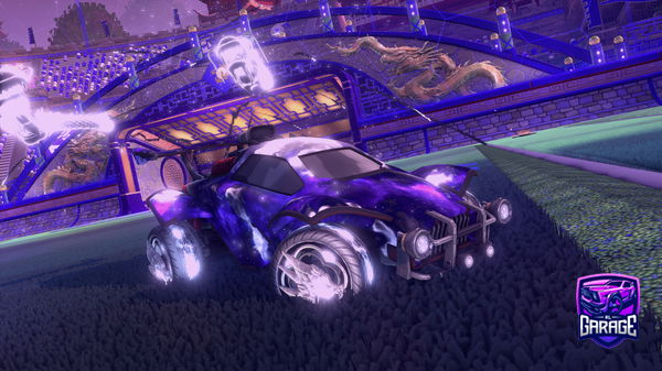 A Rocket League car design from GalaxyWaffle49