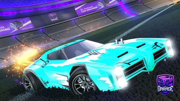 A Rocket League car design from GyroND