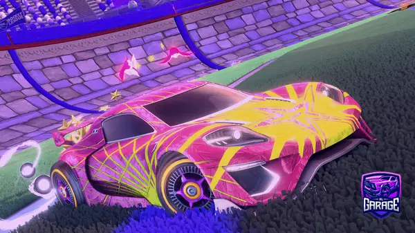 A Rocket League car design from JULA11