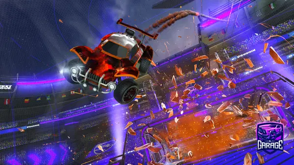 A Rocket League car design from zaddation