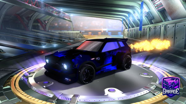 A Rocket League car design from hehshdvs