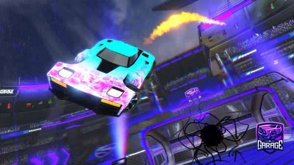 A Rocket League car design from Lizarxkid1197